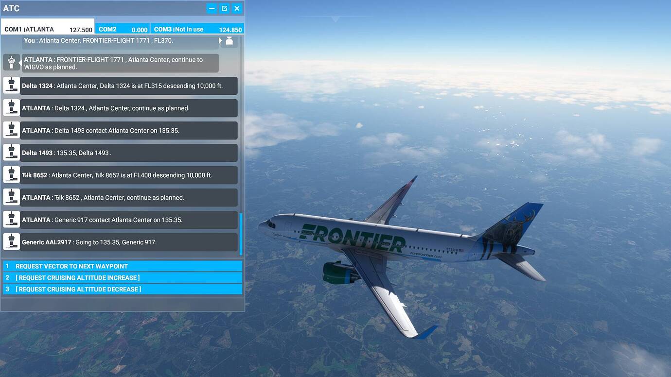 Hex Codes As Airline Callsigns Using Default ATC General Discussion