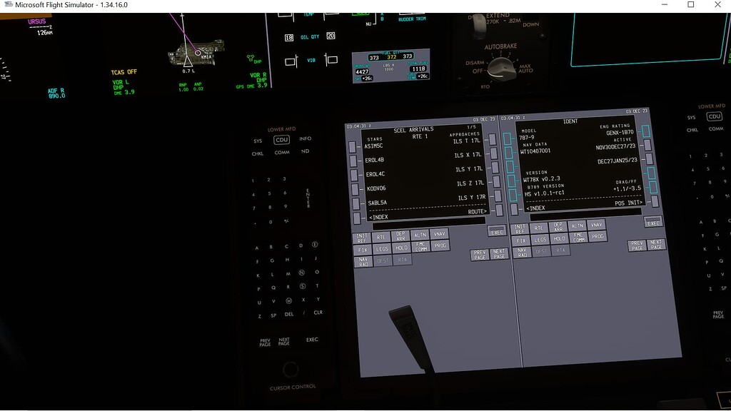 Scel Nav Data Issue Aircraft Systems Microsoft Flight Simulator