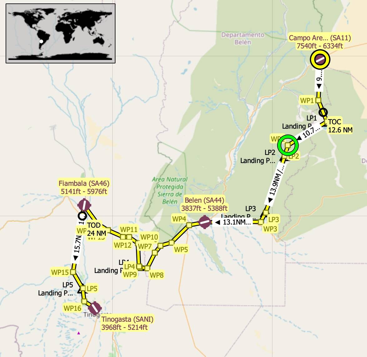 Aussie Group Flights Team Bush Flight Campo Arenal To Tinogasta