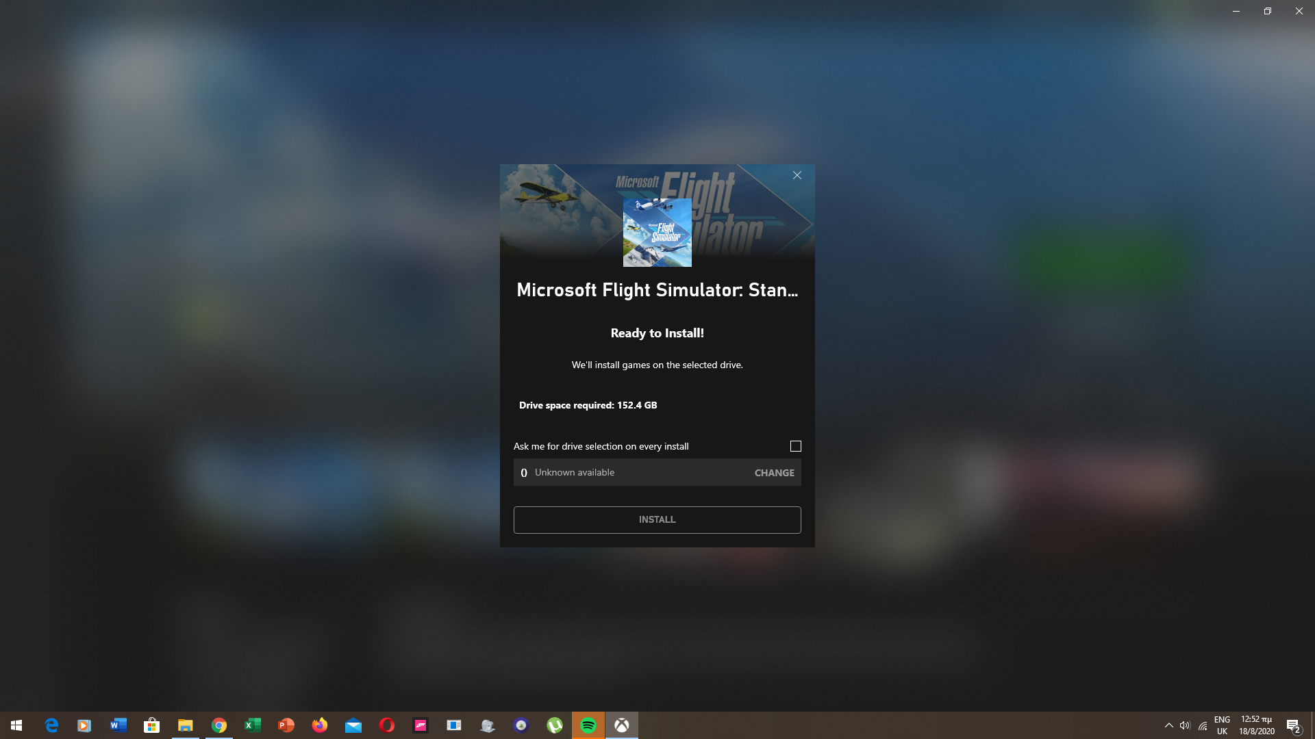 Cannot Install With Gamepass General Discussion Microsoft Flight Simulator Forums