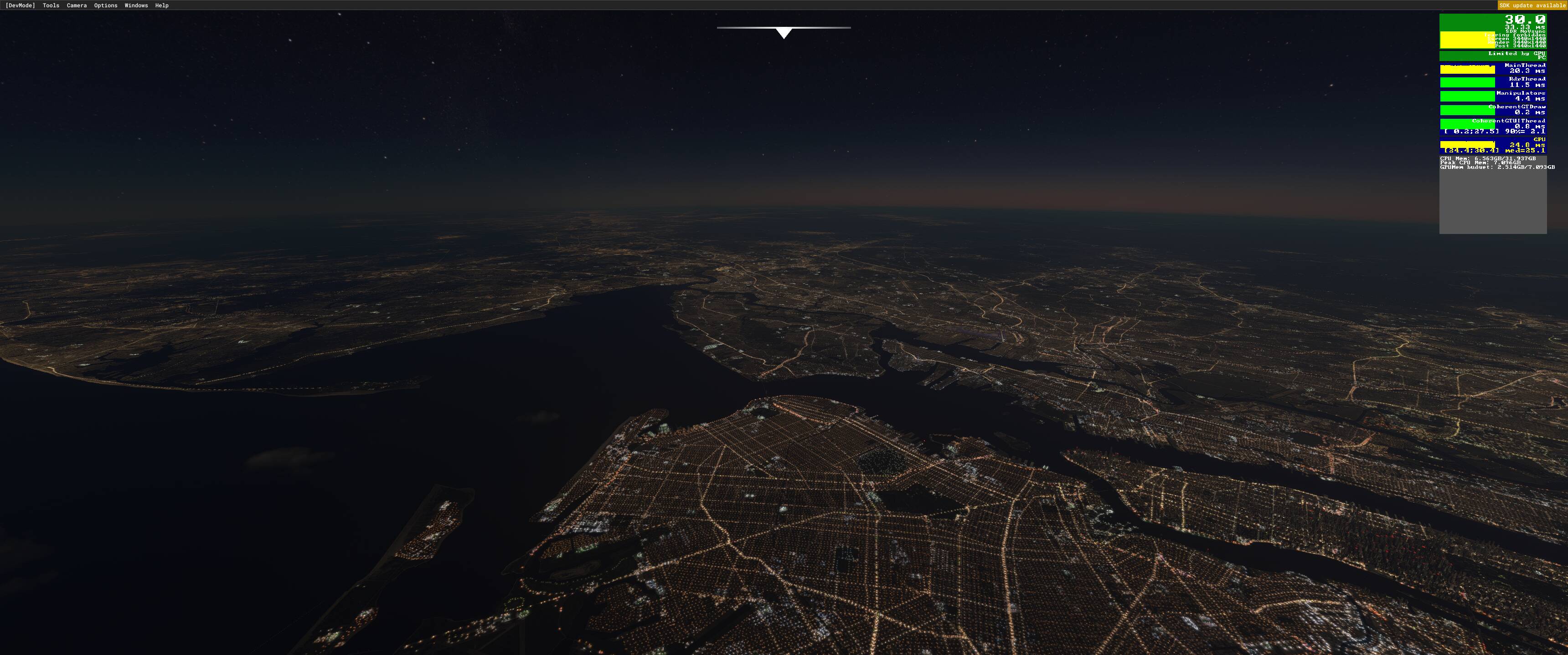 New night lighting ... WOW ! (DX12 really neccessary ?) - General  Discussion - Microsoft Flight Simulator Forums