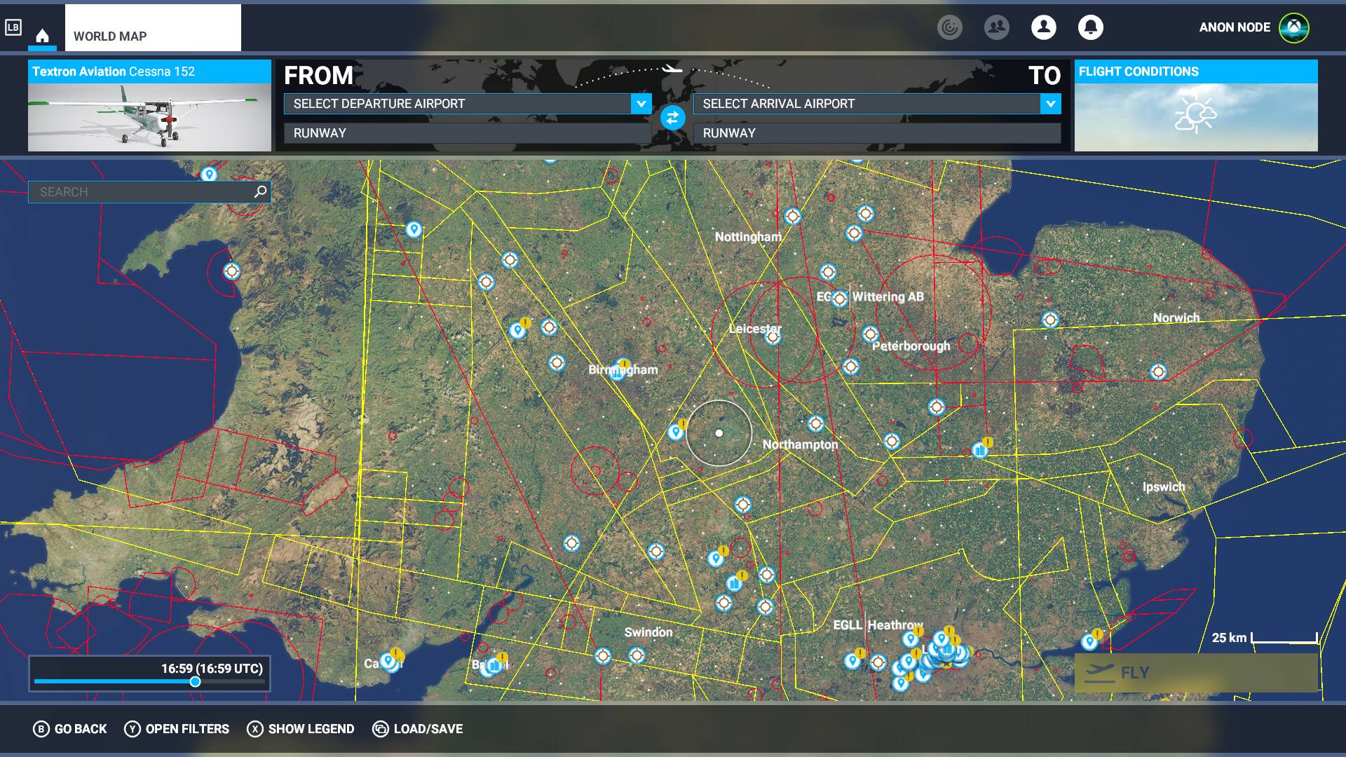 air traffic radar map screensaver