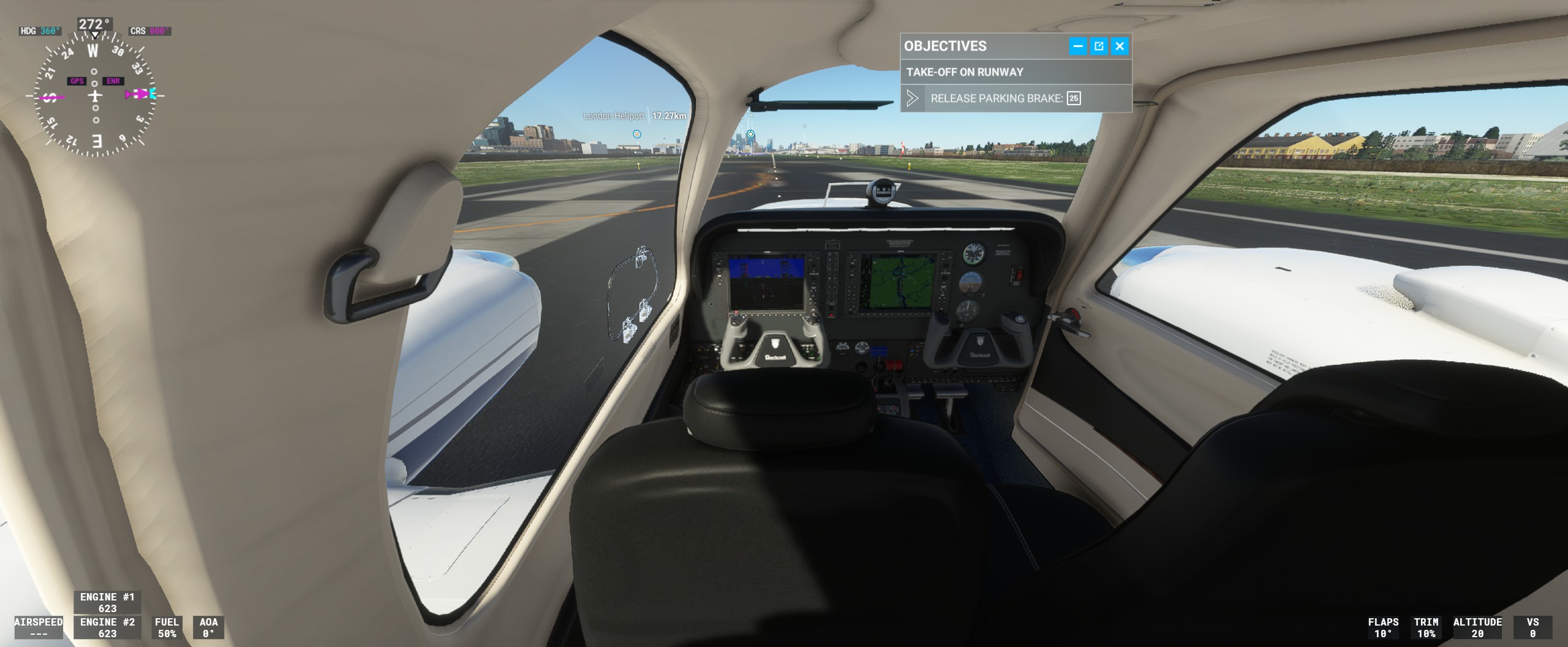 Microsoft Flight Simulator X: Steam Edition + Eye Tracking