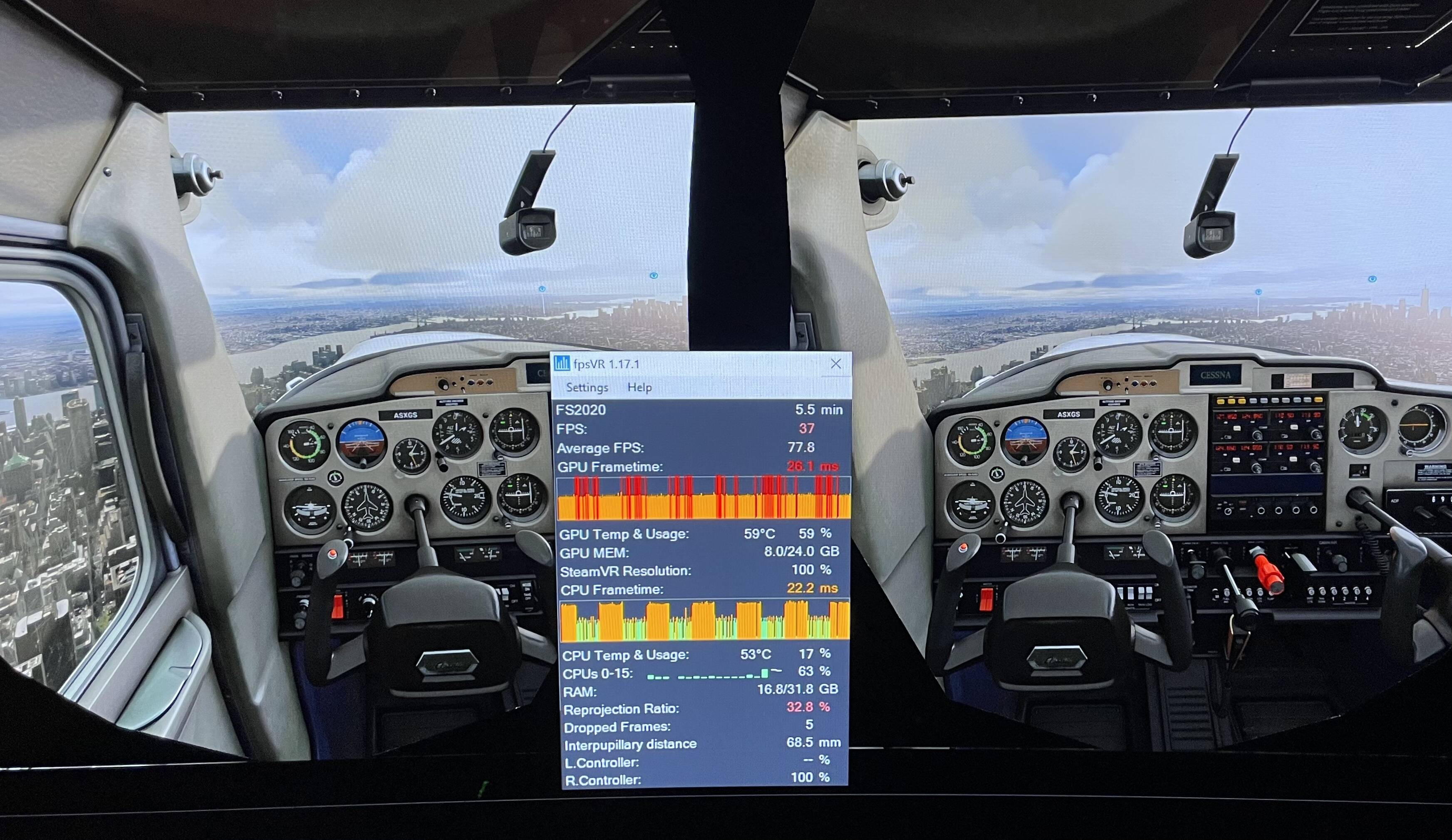 Increase your FPS in VR! Microsoft Flight Simulator