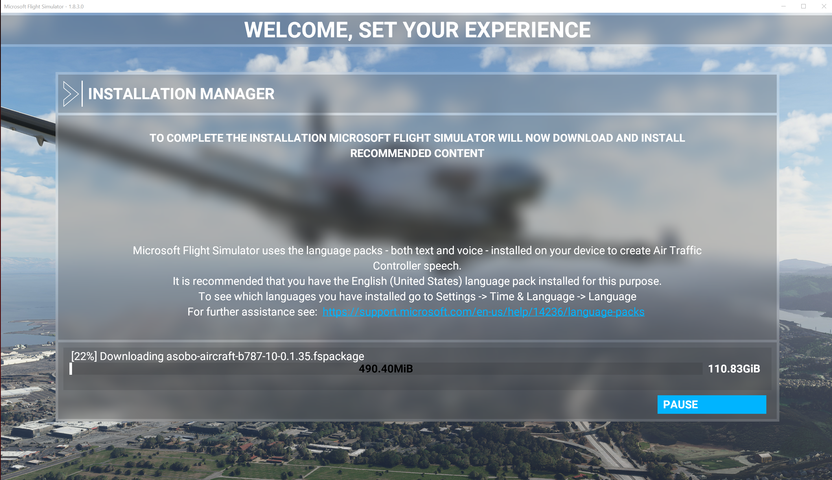 Second 110 Gib Update In A Week Bugs Issues Microsoft Flight Simulator Forums