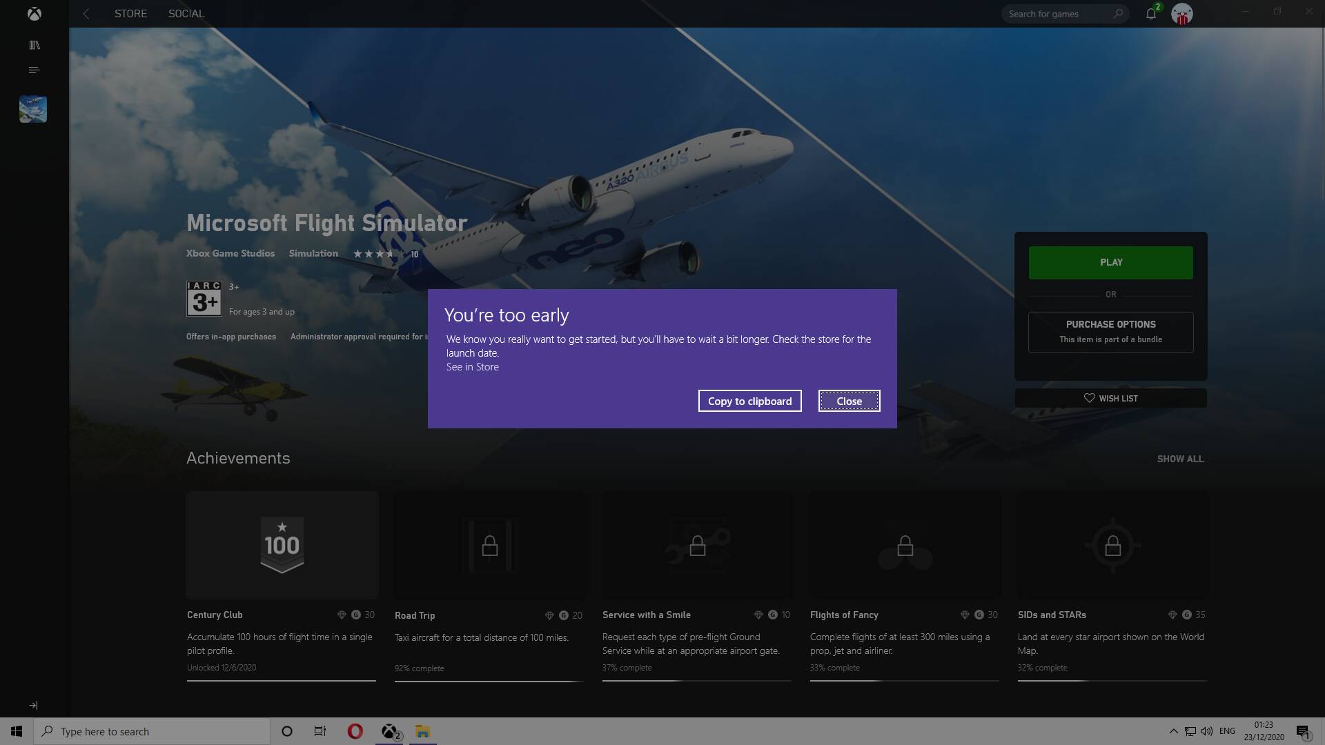 Microsoft Flight Simulator will take up around 100GB on your Xbox