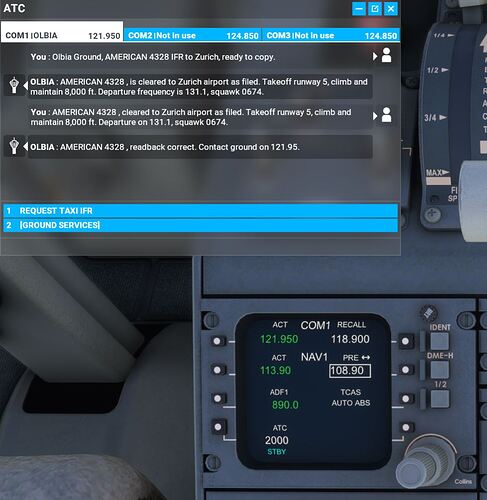 ATIS Tuning Issue