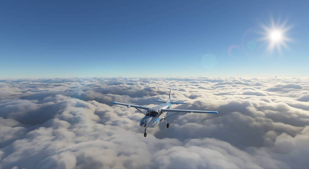 Microsoft Flight Simulator and the simple joy of flying over your