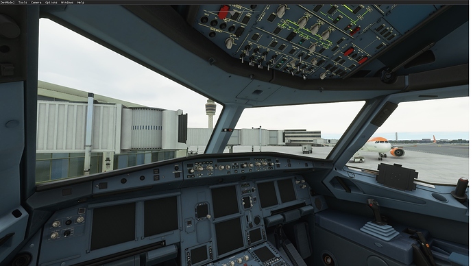 aircraft screen