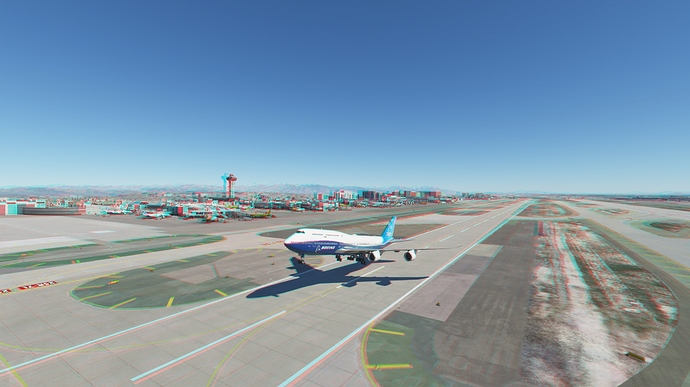 FS 2020 B747 Abflug