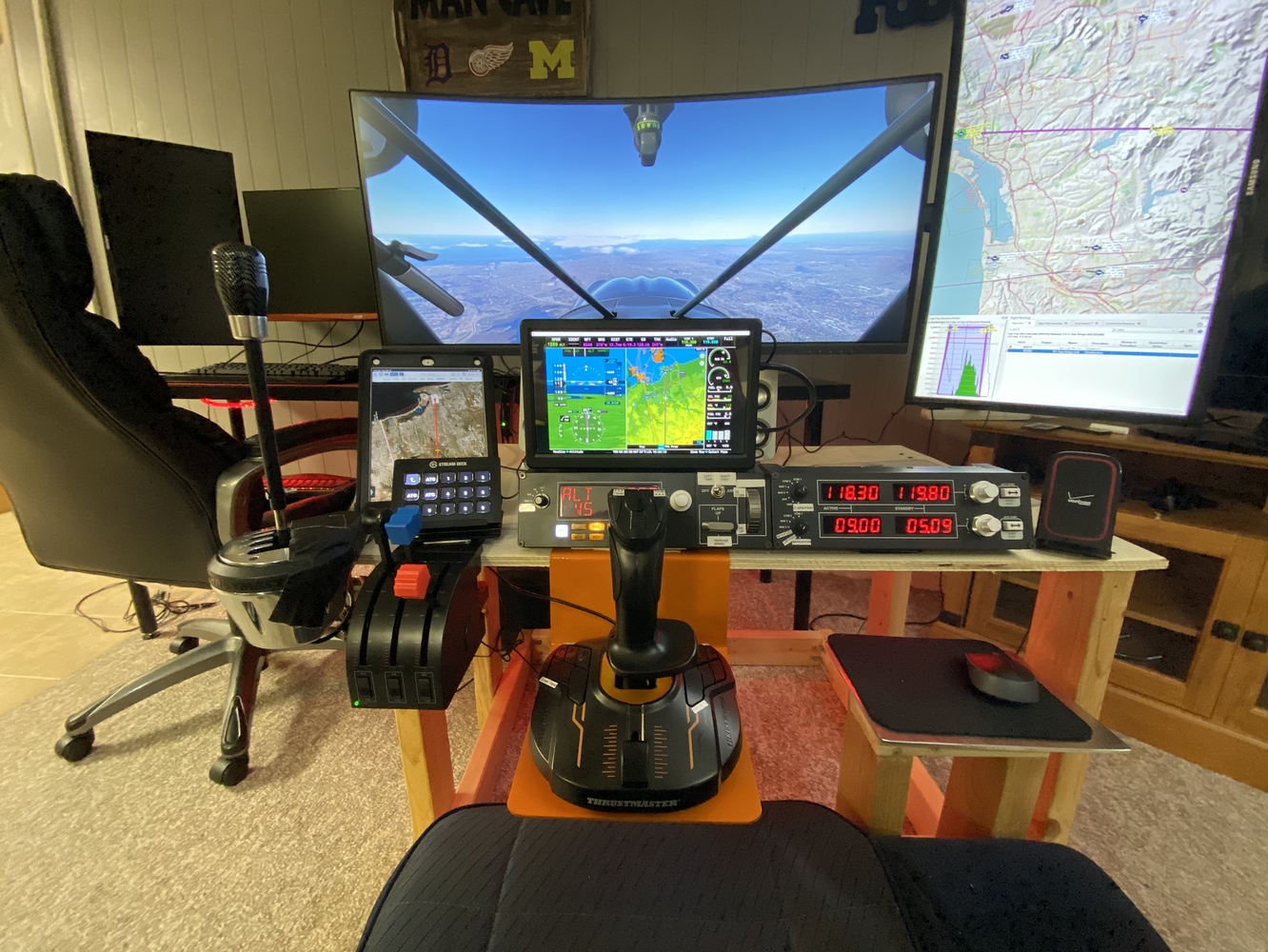 My Simple Setup - #22 By Bdub11886 - Home Cockpit Builders - Microsoft ...