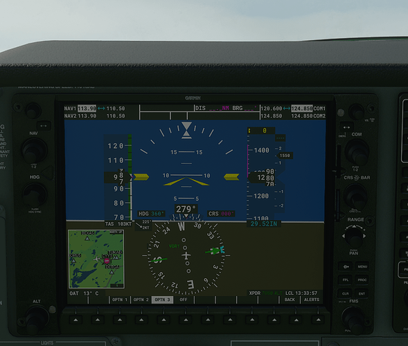 CYYT #4 in cockpit - 1000 ft