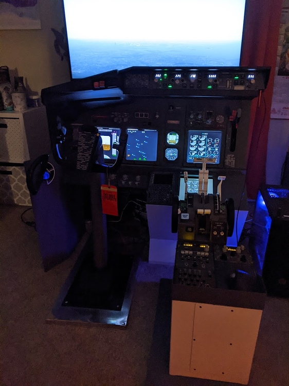 flight simulator home cockpit youtube