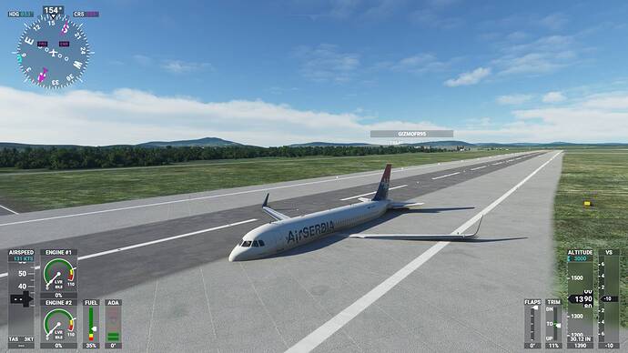 landing lszh forgot landing gear.PNG