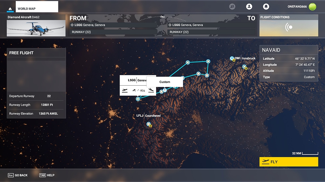 Save / Load a Flight (including Flight Plan) MSFS Flight Planner