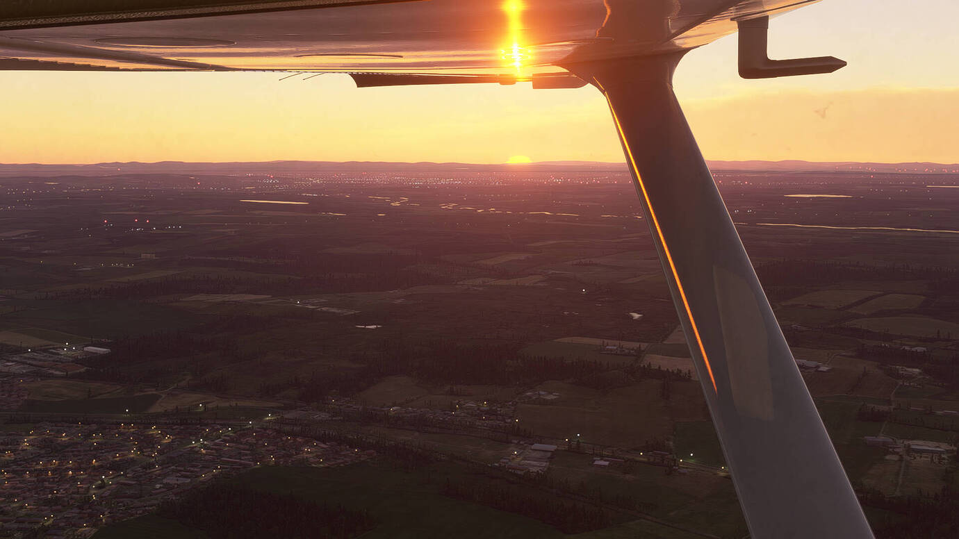 Post your sunset - User Screenshot Gallery - Microsoft Flight Simulator