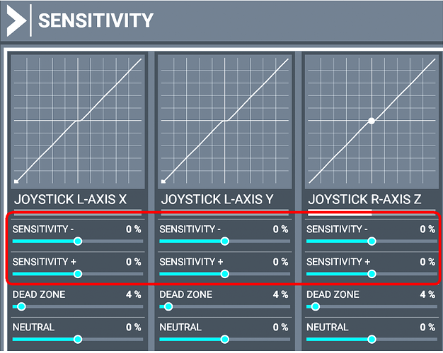 Controls sensitivity settings General Discussion Microsoft Flight