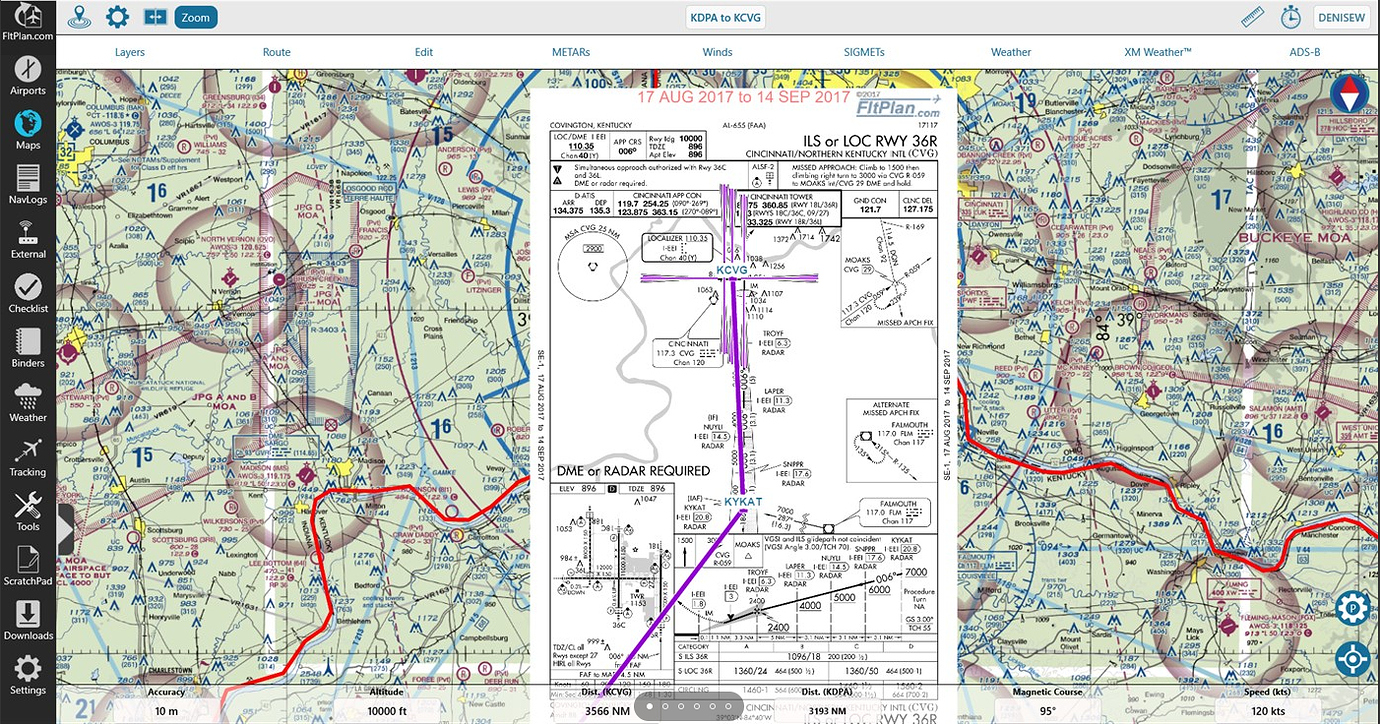 VFR Map with real VFR sectional chart symbols - Wishlist - Microsoft