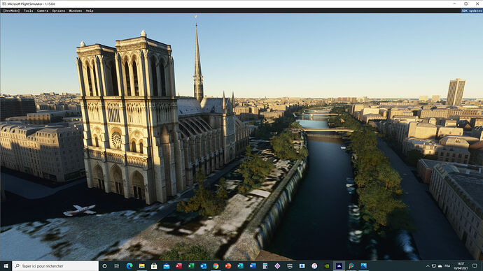 My own_Paris_Notre Dame cathedral South West_2021-04-18