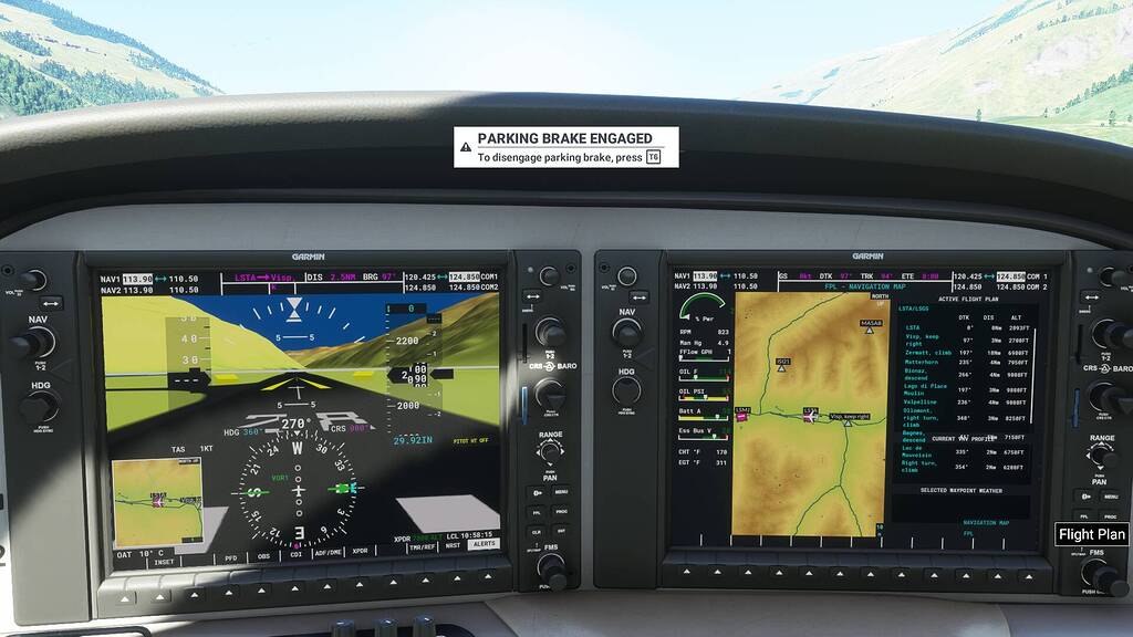 flightgear route manager