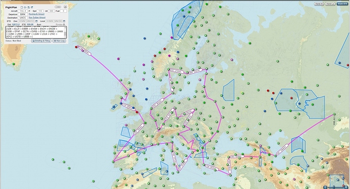 Flight map~4