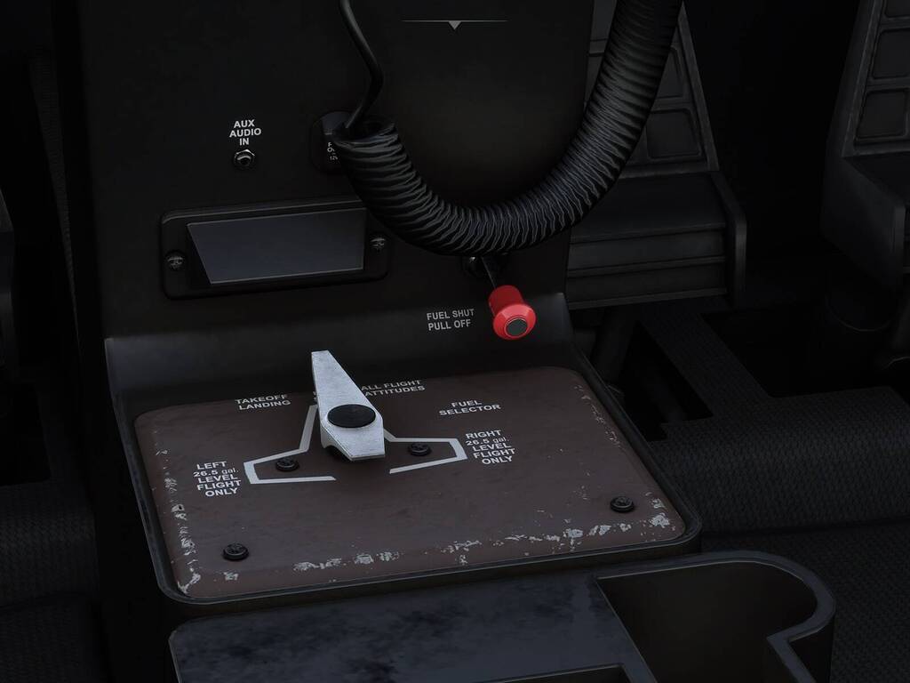 Cessna 172 Fuel Selector Cockpit Tooltips incorrect Miscellaneous