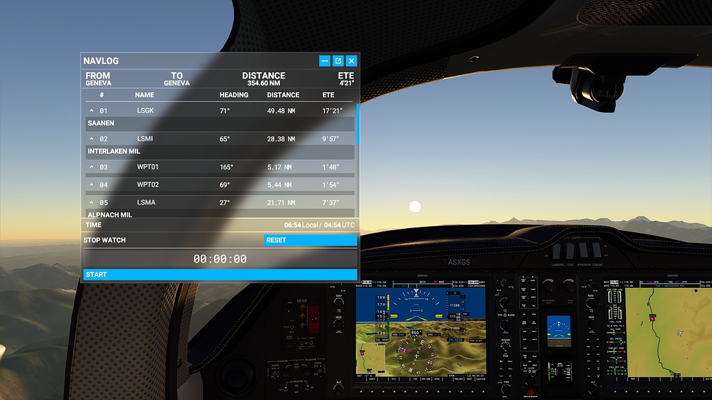 Save / Load a Flight (including Flight Plan) MSFS Flight Planner