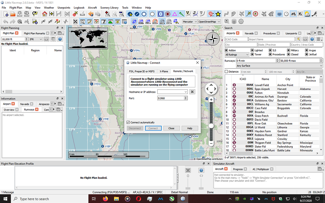 LIttleNavMap on Remote PC not working , Yes I followed the directions