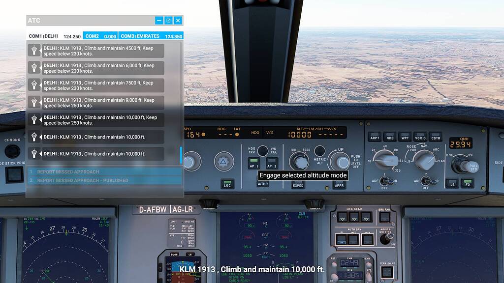 atc 610 flight simulator