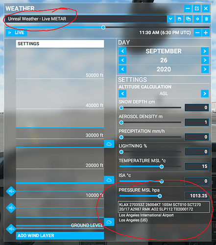 WeatherMenu