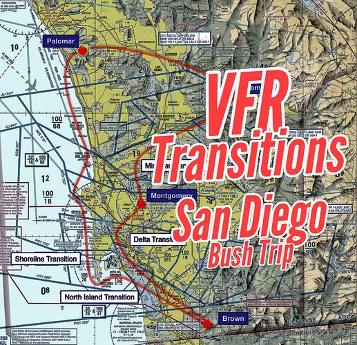 Leaflet VFR Transition Bush Trip v3