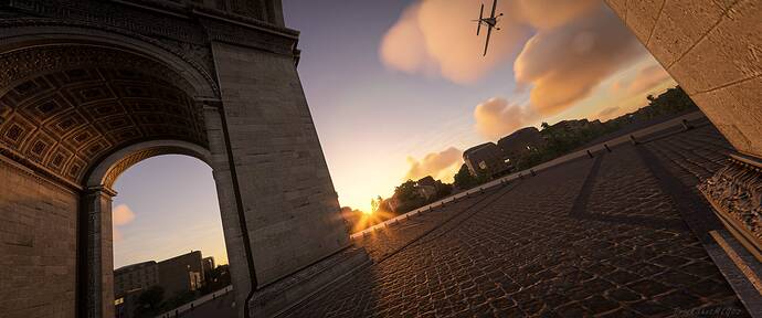 Microsoft Flight Simulator Screenshot - Arc de Triomphe_01