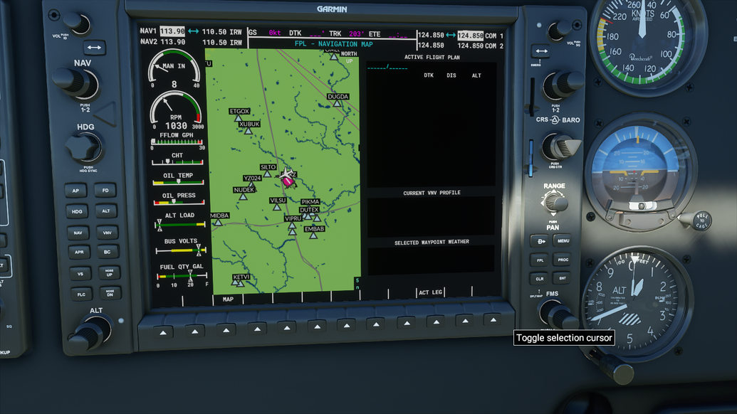 flight simulator x flight planner