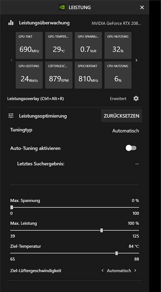 Anyone try the new Geforce Experience Automatic Performance Tuning Tool