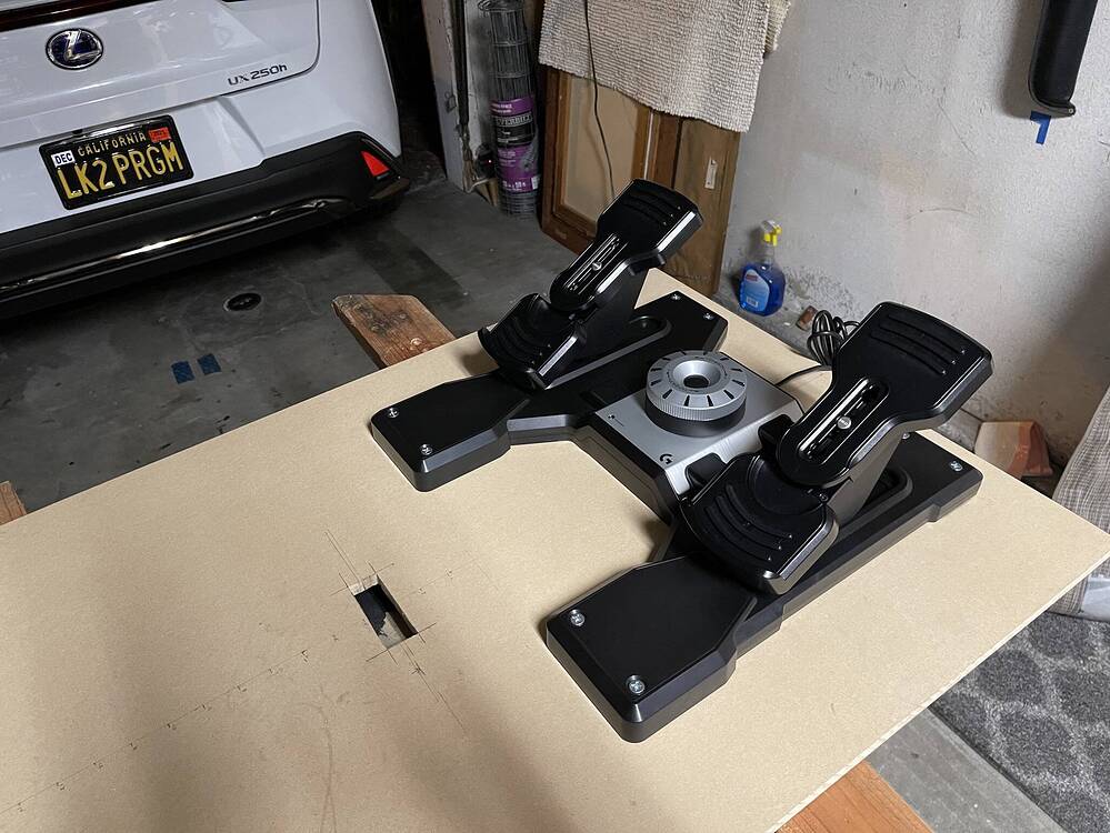 How to prevent Logitech Rudder Pedals from sliding around? Page 2