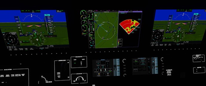 heavy snow on approach