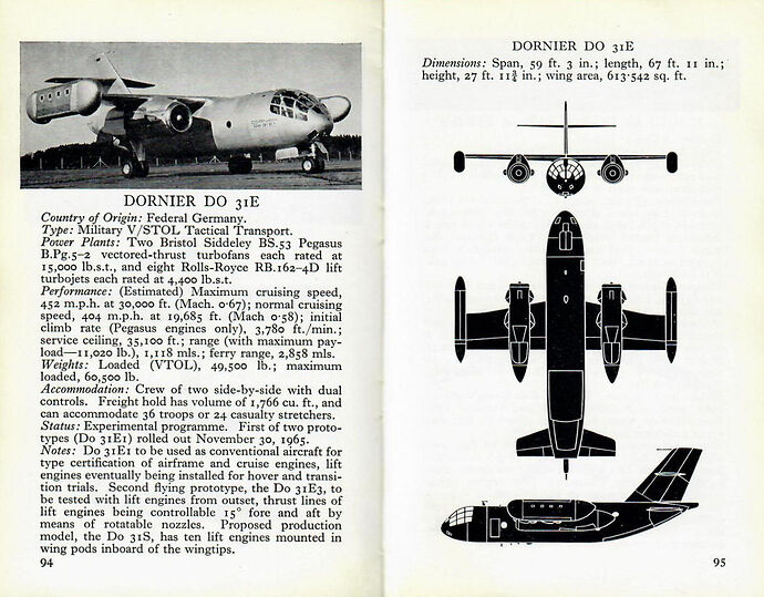 Dornier DO 31E