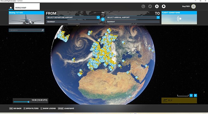 metar word map