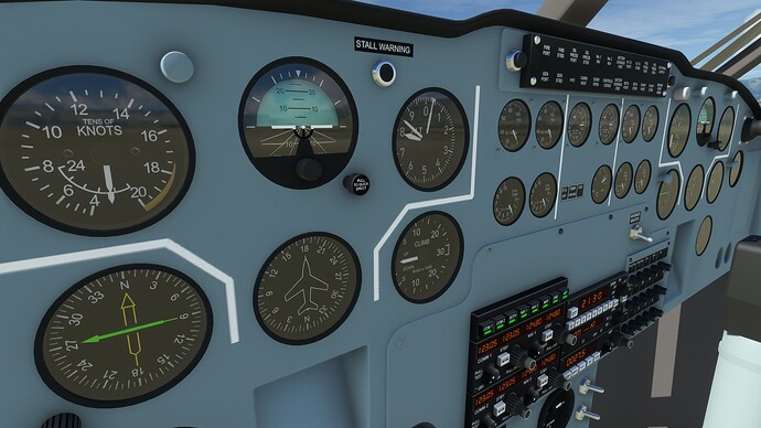 cockpit - main panel