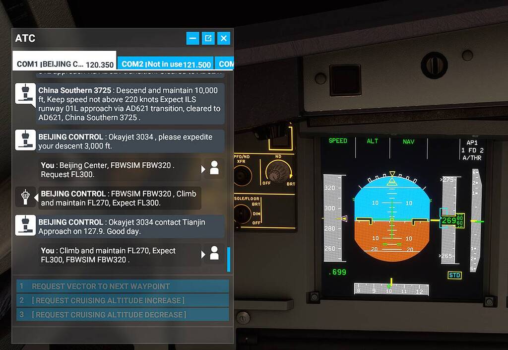 flight simulator atc