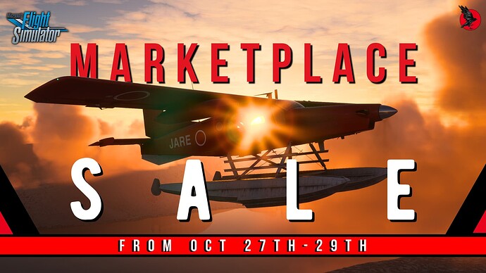 MSFS Marketplace Sale