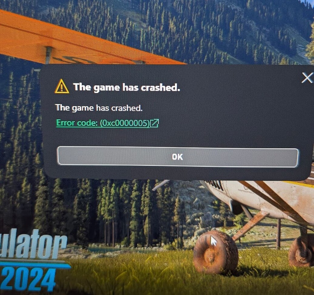 Cna't start MSFS2024 since Hotfix (Error 0xc000005) Crashes (CTDs