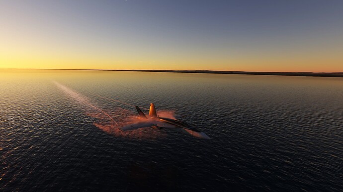 Low Pass above water 2