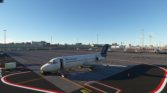 Ready for boarding at EHAM