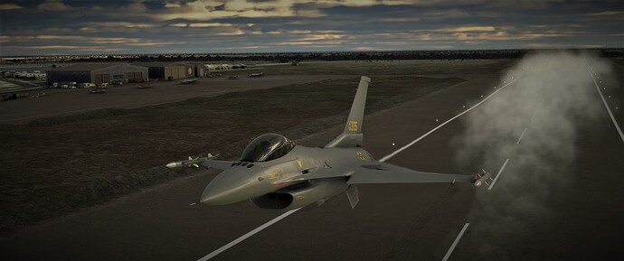 F 16 Take off