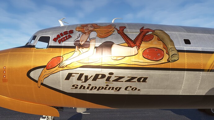 PMDG DC-6 FlyPizza - 4