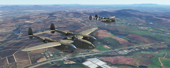 P38's Close formation