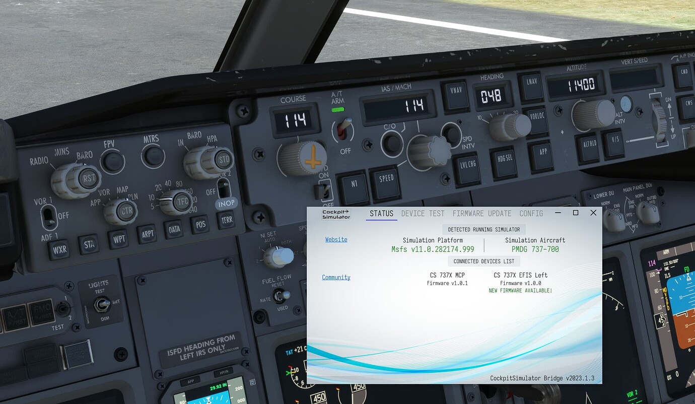 Review: CockpitSimulator 737 MCP and EFIS - Home Cockpit Builders ...