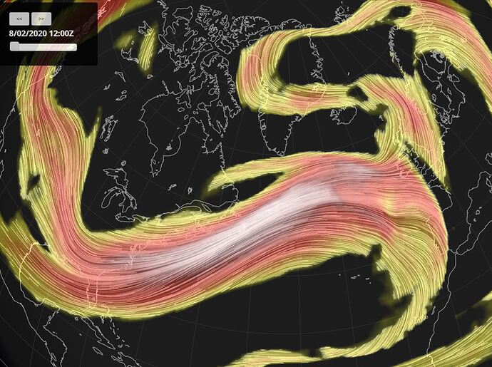 817mph Jet stream