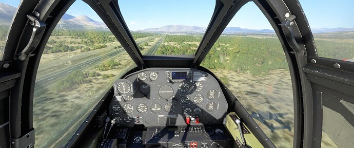 Low Level Over US-395 Northbound